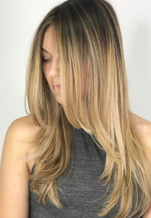 Layered Hair Look