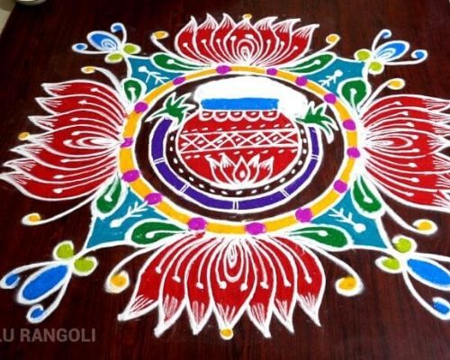 Colorful Rangoli Designs