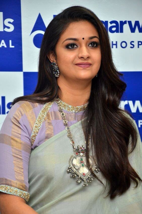 Keerthis Suresh at hospital opening cermony
