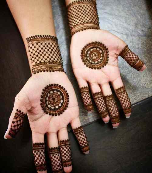 Circle Mehndi Design Top 25 Easy Round Mehndi Designs 2023 