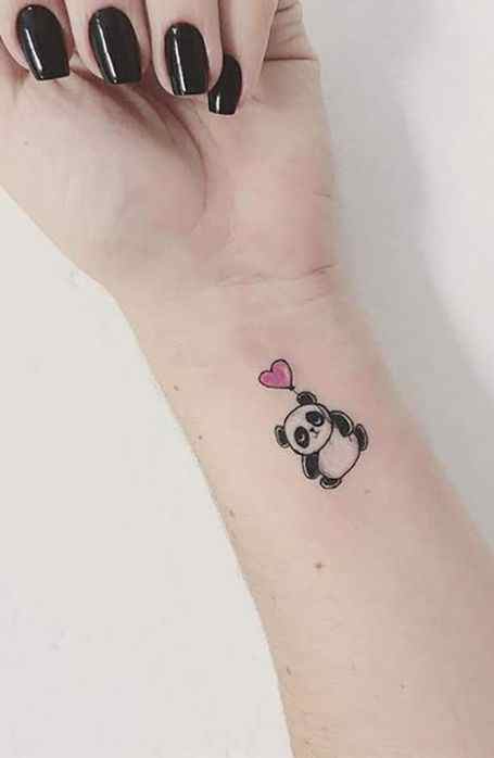 love teddy small tatto