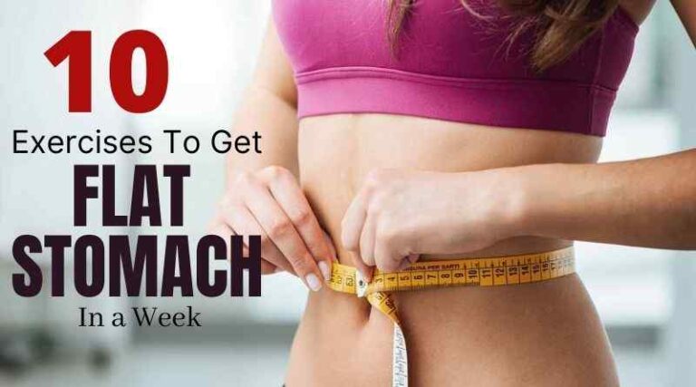 how to get a flat stomach in 2 days