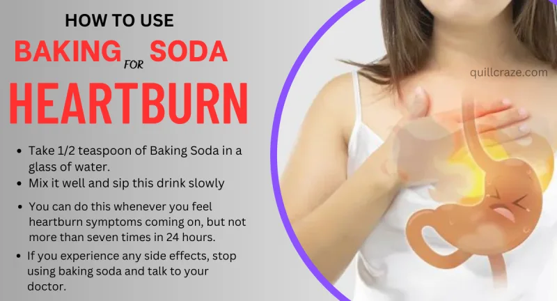 BAKING SODA for heartburn